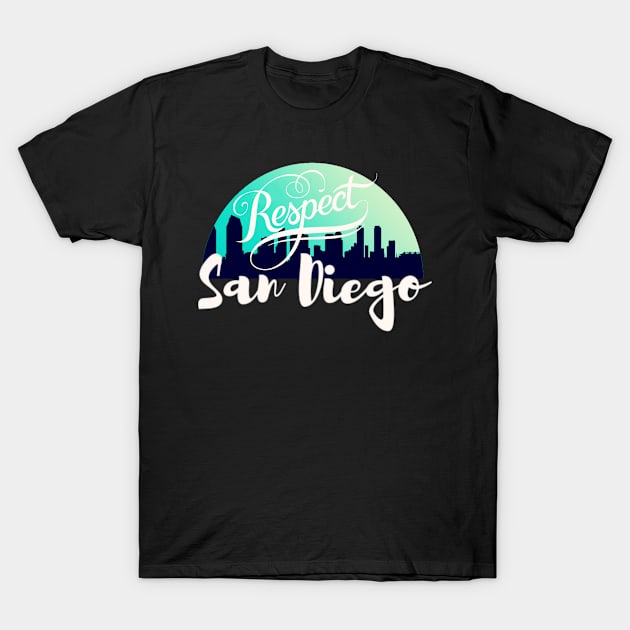 Respect San Diego Vintage T-Shirt by BOB